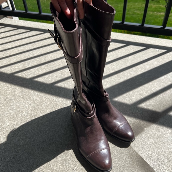 Pour La Victoire Leather Tall Riding Boots - Picture 7 of 9